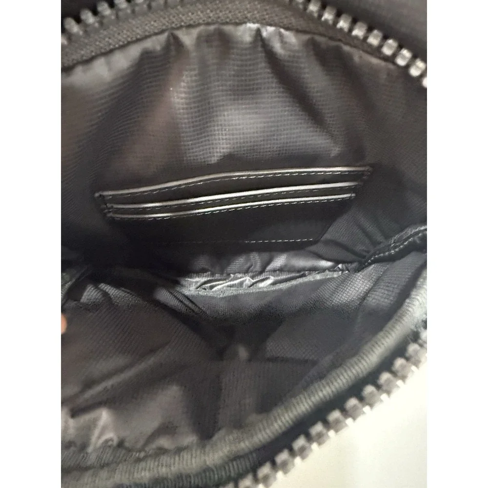 QUINCE TRANSIT QUILTED PHONE CROSSBODY Shoulder HANDBAG PURSE Charcoal
